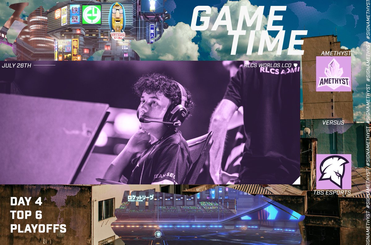 Amethyst (@amethystrl) on Twitter photo Top 4 of the #RLCS LCQ awaits, and <a href="/TbseSportsOf/">TBS Esports ⚔</a> is in our way. 😤
Be there @ 19:00 BRT 🇧🇷/⏰ 2 Hours
📺twitch.tv/dudsmelow Top 4 of the #RLCS LCQ awaits, and <a href="/TbseSportsOf/">TBS Esports ⚔</a> is in our way. 😤
Be there @ 19:00 BRT 🇧🇷/⏰ 2 Hours
📺twitch.tv/dudsmelow