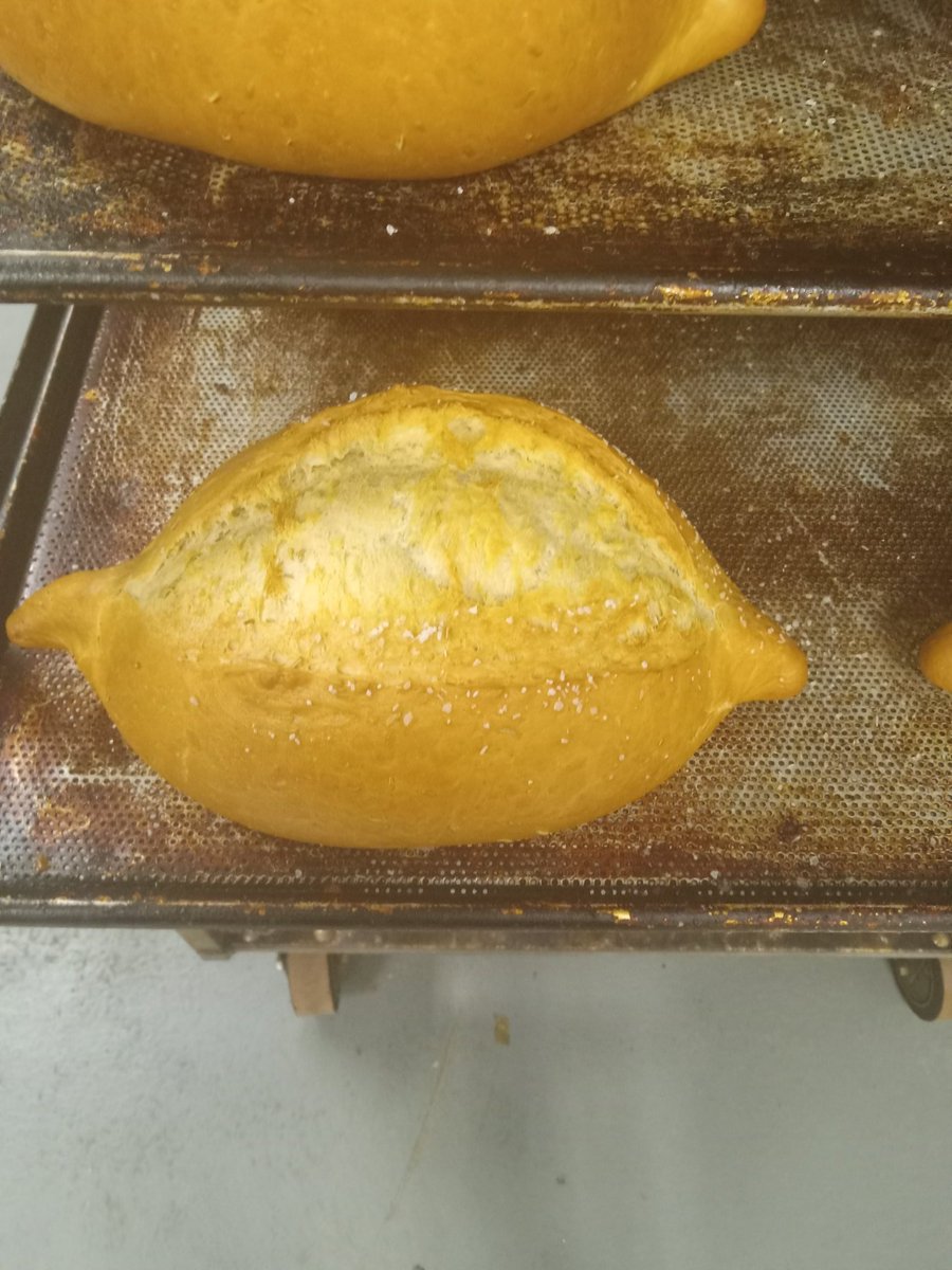 hustlerbakes's tweet image. This is my nemesis. Salted rosemary, one if the most difficult breads I've ever baked. They always either blow up or don't proof. This is the best it's looked since I first started at the bakery.