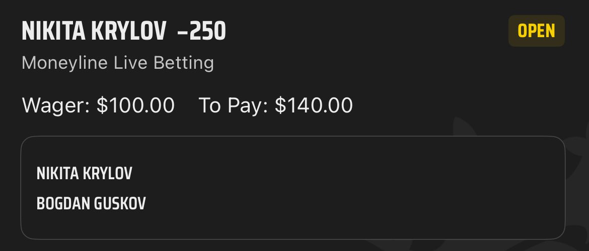 TheJayPick's tweet image. UFC ABU DHABI FREE LIVE MAX 🔨🔨
🥊 Nikita Krylov ML
@TheJayPick