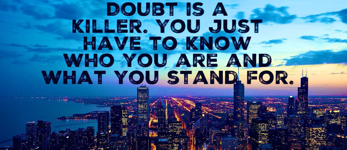 THE_R_ROCKSTAR's tweet image. 👉 Doubt is a killer. You just have to know who you are - and what you stand for. — Jennifer Lopez #ThinkBIGSundayWithMarsha #SaturdayMotivation #leadership #quote via @elaine_perry