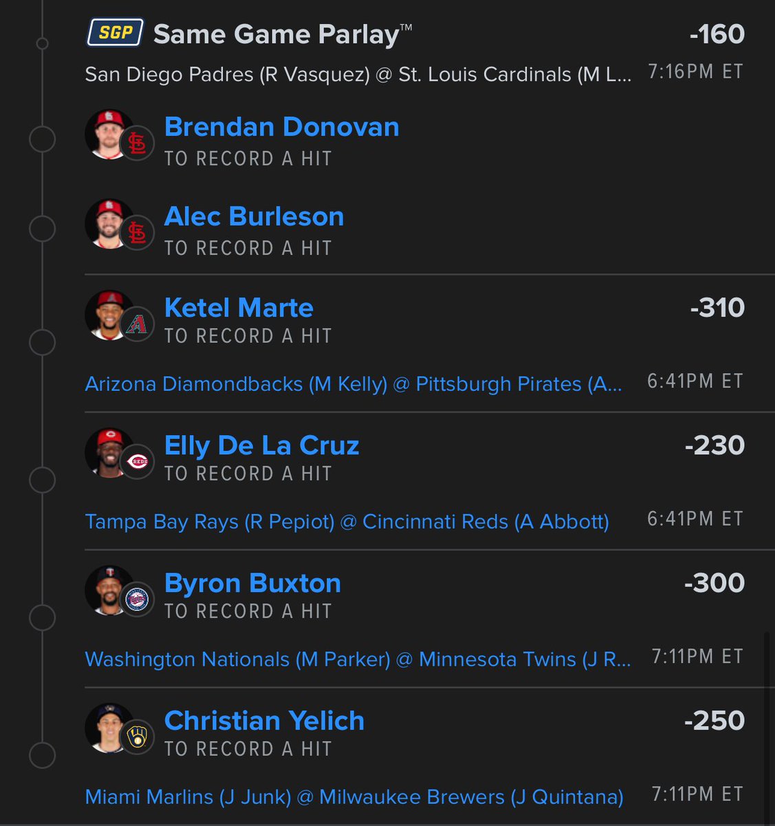 FanduelGuru777's tweet image. HITS LOTTO - 12 legs +2574
Fire 🔥🔥🔥🔥🔥
See you later in the Dub for WNBA!
account.sportsbook.fanduel.com/sportsbook/add…