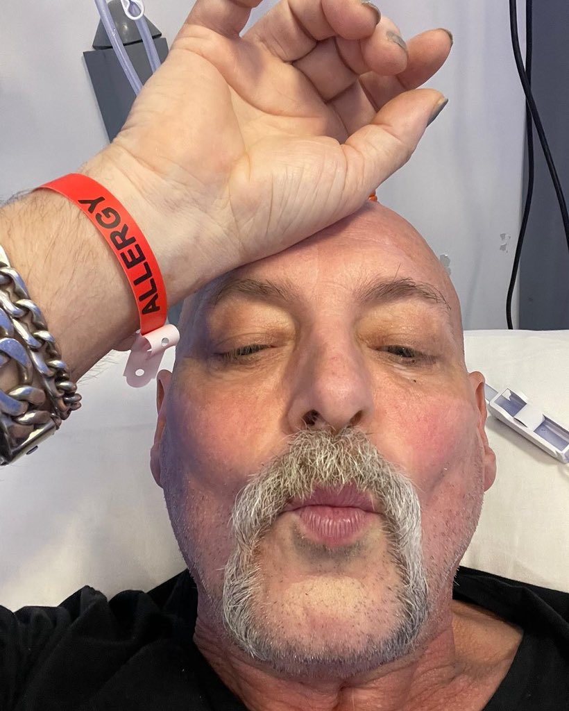 PhilHartnoll-Orbital (@philhartnoll) on Twitter photo Big love to all at Forest Fest, so sorry I couldn’t make it to you this time - 
I recon I got given the wrong wristband ended up at Hosp Fest , Allergy Stage . 
Thanks to all my lovely crew and Paul who’s going to rock it -
Phil ❤️❌
<a href="/orbitalband/">Orbital</a> Big love to all at Forest Fest, so sorry I couldn’t make it to you this time - 
I recon I got given the wrong wristband ended up at Hosp Fest , Allergy Stage . 
Thanks to all my lovely crew and Paul who’s going to rock it -
Phil ❤️❌
<a href="/orbitalband/">Orbital</a>