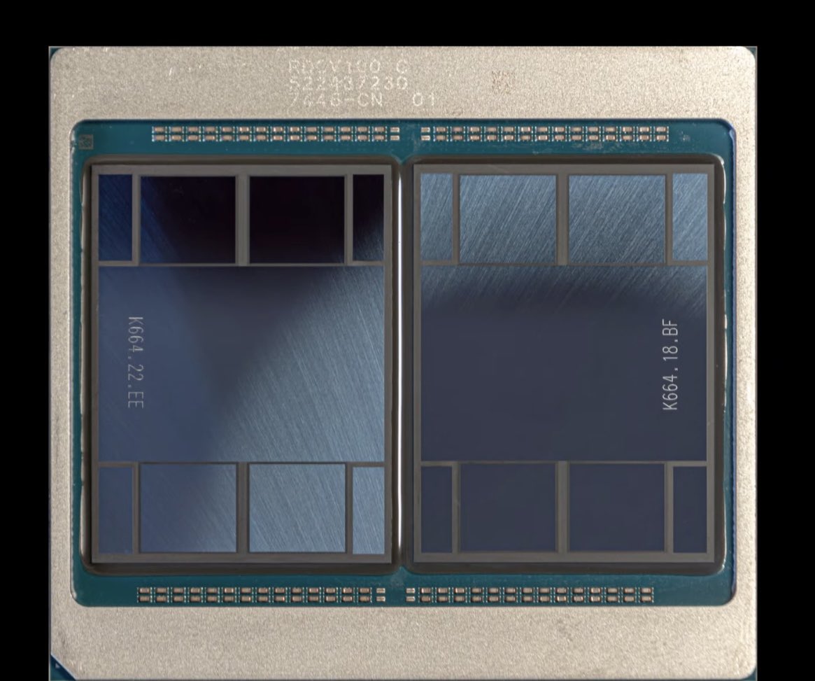 aschilling's tweet image. Huawei Ascend 910C die shots and annotations by @Kurnalsalts 

- SMIC N+2 7nm
- two die connected through substrate/RDL
- 4x HBM / 4x dummy per GPU

youtu.be/0feji7gMrh8?si…