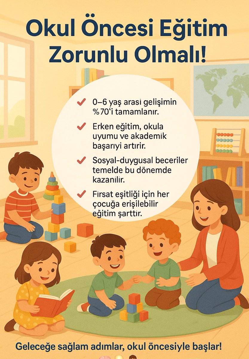 Akademide öncelik Okul öncesi..