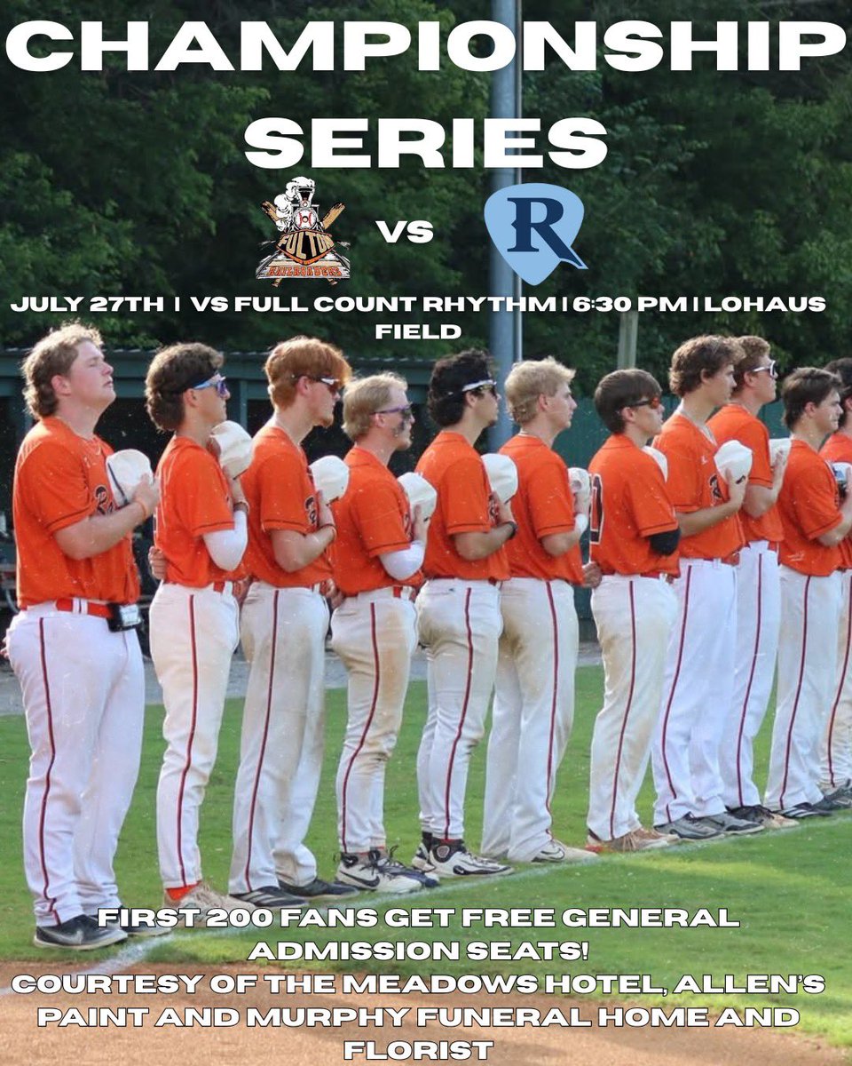 Railroader fans, get pumped for tomorrow nights home game at Lohaus Field!

First 200 fans get free general admission seats, thanks to our sponsors!