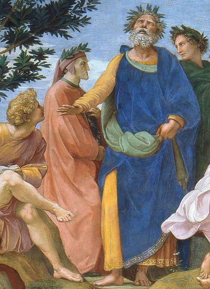 RamellaUgo's tweet image. Raffaello Sanzio Stanza della Segnatura Parnaso 4 immagini vedere singolarmente