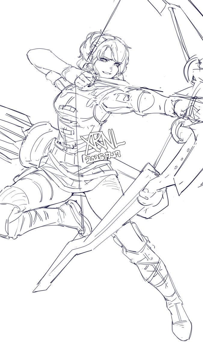 XRNL2018's tweet image. OC. wip