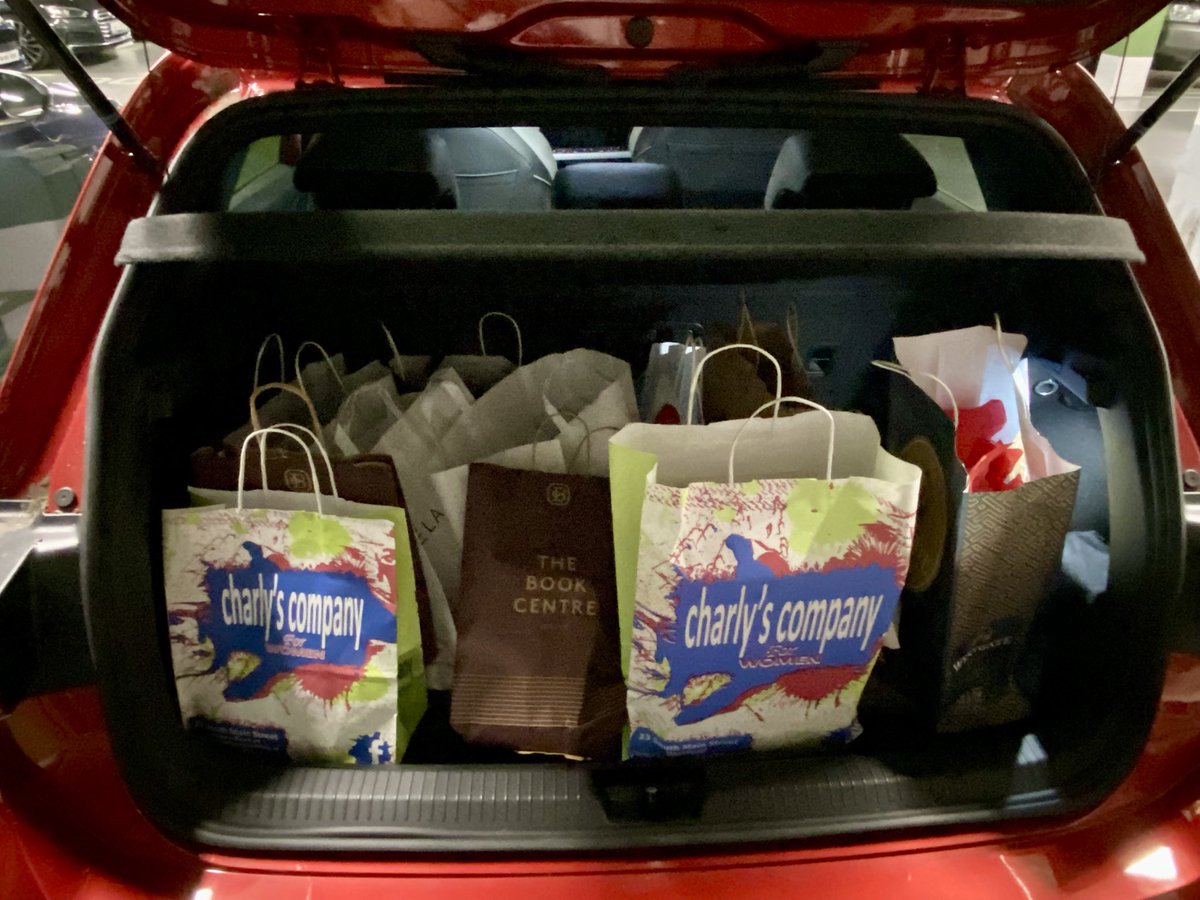 Gotta love Wexford 🛍️
Think we’ll need a bigger boot🤣🤣