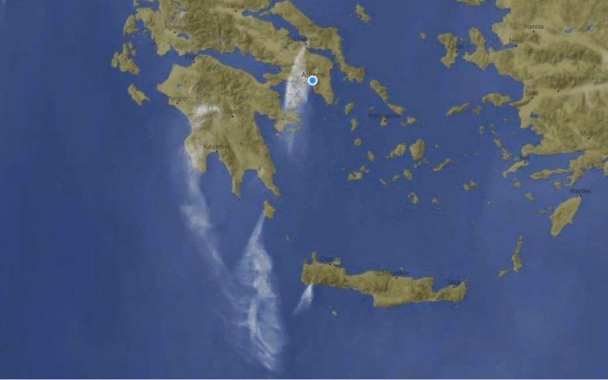 ApproachNemesis's tweet image. Η Αφρική μας στέλνει σκόνη και εμείς στέλνουμε καπνό είμαστε πάτσι