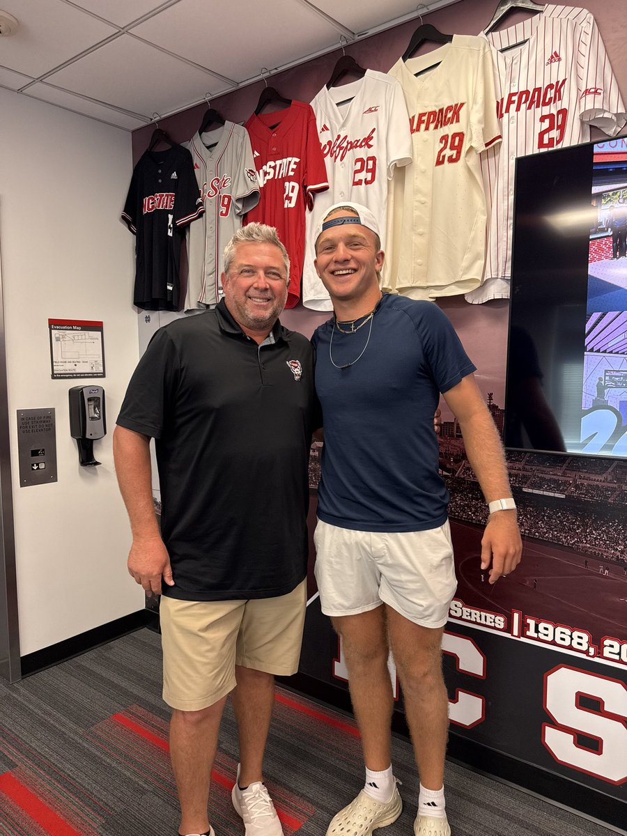 Always great to be in Raleigh! <a href="/ClintChrysler/">Clint Chrysler</a> <a href="/PackPride/">Pack Pride</a> <a href="/Pack9News/">NC State Baseball News</a>