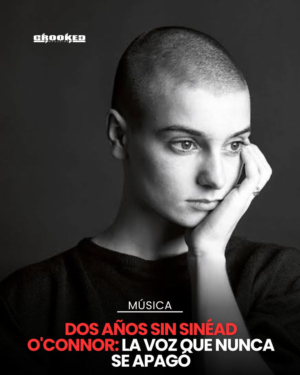 CrookedMagazine's tweet image. Hoy se cumplen 2 años del fallecimiento de Sinéad O'Connor. Recordamos su poderosa voz, estilo único y activismo incansable. Su legado musical y su valentía al hablar sobre temas controversiales siguen inspirando a muchos. #SineadOConnor #Música #Legado