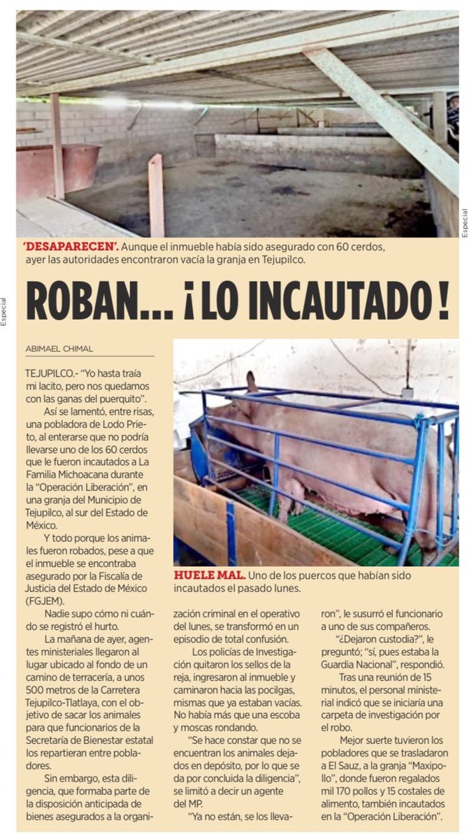 oalh's tweet image. Y uno lee esto y ya no se pregunta: ¡Qué está pasando!, sino que dice: "Ah, mira... otra vez".