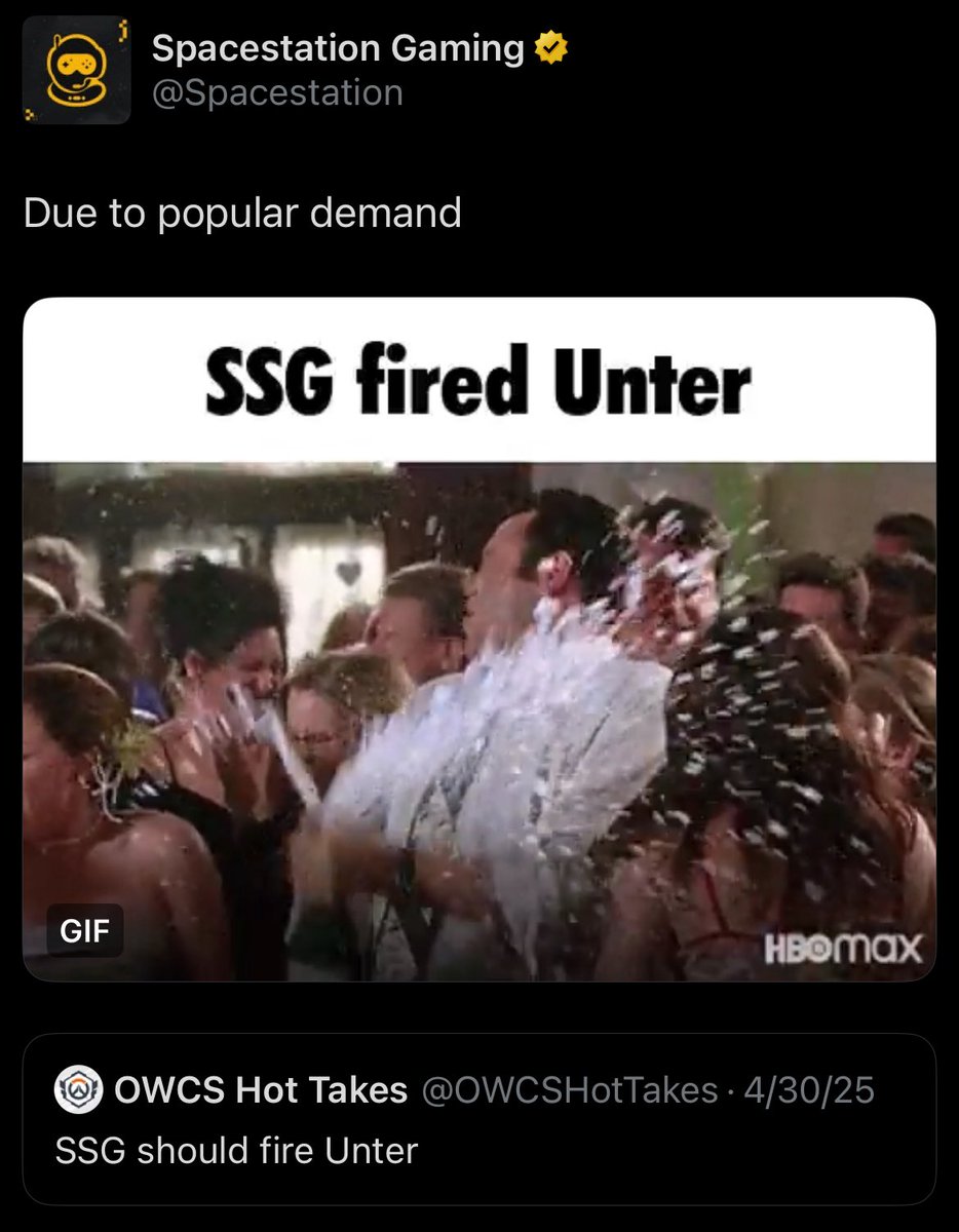 owcsstruggles's tweet image. banger announcement