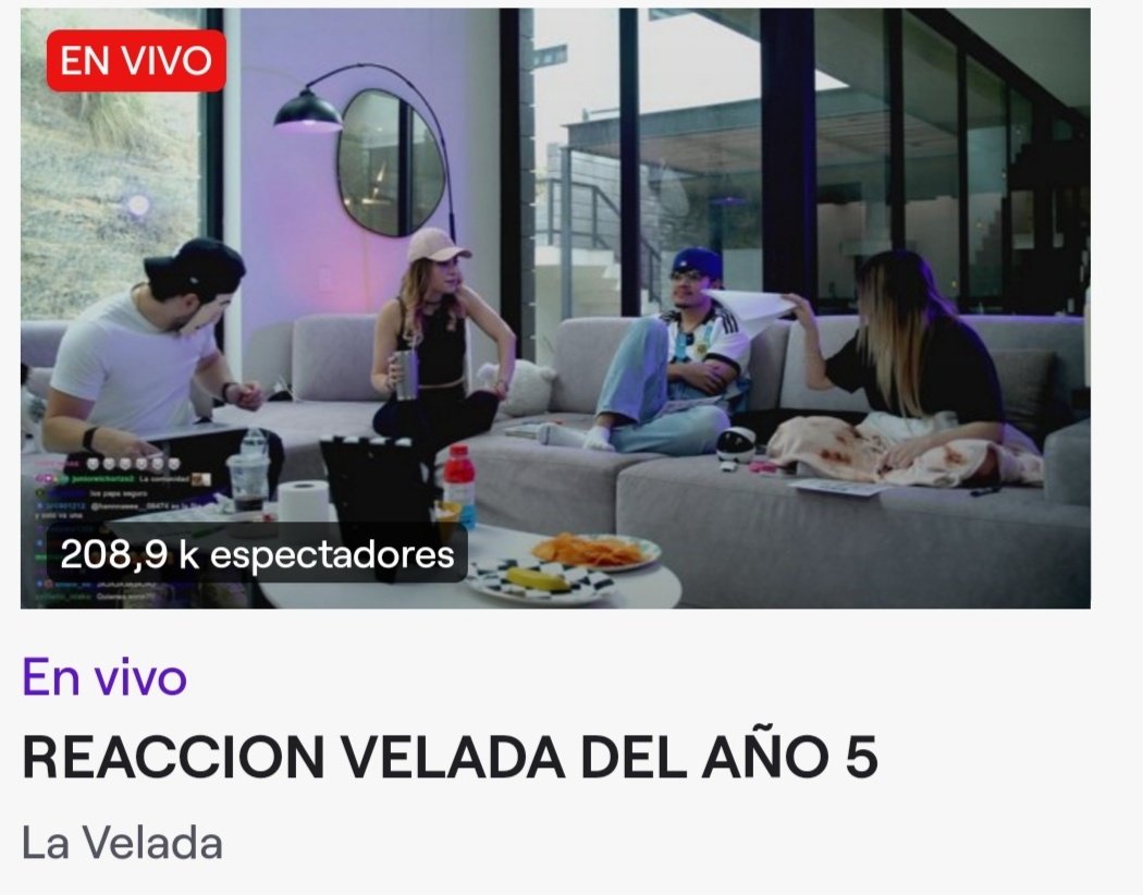 RiversUpdatesGG's tweet image. 📢 | Rivers superó los 200k de viewers en su stream reaccionando a la Velada del año 5 🥊🐥💜