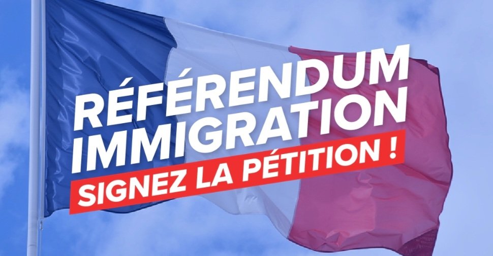 ClovisLuteceFR's tweet image. +++ SIGNEZ POUR IMPOSER
LE RÉFÉRENDUM
SUR L'IMMIGRATION ! +++
stop-immigration.com
