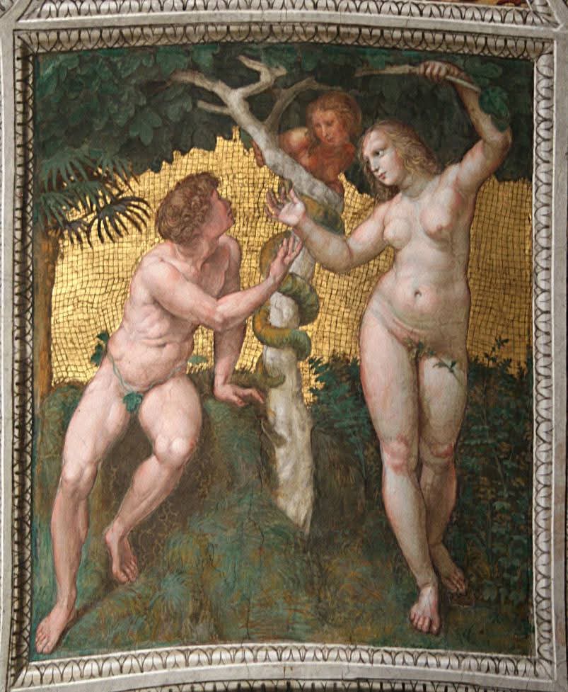 RamellaUgo's tweet image. Raffaello Sanzio Stanza della Segnatura Volta. In ordine Primo Moto/Adamo ed Eva/Apollo e Marsia/Giudizio di Salomone 4 immagini vedere singolarmente