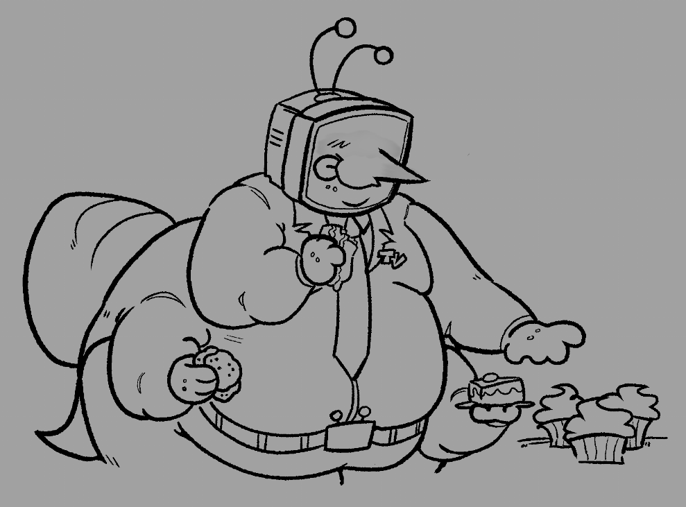 MunchMail_'s tweet image. (Fat fetish/WG, Stuffing) #deltaruined
I might've drawn more of this bug :) I am having so much fun with this concept actually