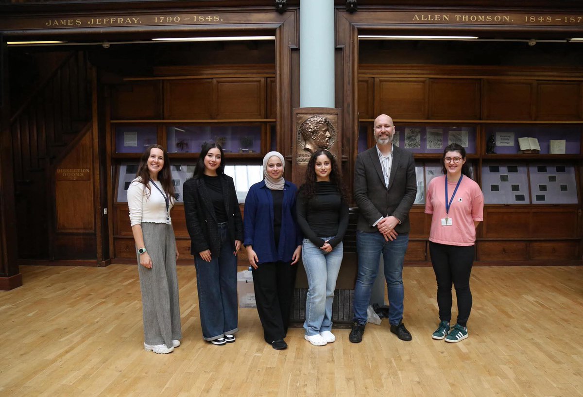 <a href="/DrGoodalltweets/">Prof Christine Goodall</a> <a href="/aaup_edu/">Arab American University</a> <a href="/rcpsglasgow/">Royal College of Physicians & Surgeons of Glasgow</a> <a href="/UofGMedicine/">UofG Medicine</a> <a href="/PEteiba/">prof Hany Eteiba</a> <a href="/UofGMVLS/">UofG MVLS</a> <a href="/UofGlasgow/">University of Glasgow</a> <a href="/ThisaraCW/">Thisara Weerasuriya</a> We enjoyed their company <a href="/UofG_Anatomy/">Anatomy@UofG</a> also 🫶