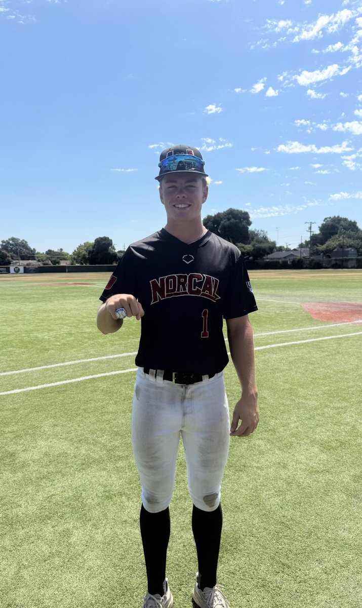 Five Tool California (@fivetoolca) on Twitter photo F: <a href="/NorCalAces/">NorCal Aces</a> 2026 10, BSB Academy Upperclass 2
PoG: Henry Heckathorn 3-4, 3B, 4 RBI, 2R F: <a href="/NorCalAces/">NorCal Aces</a> 2026 10, BSB Academy Upperclass 2
PoG: Henry Heckathorn 3-4, 3B, 4 RBI, 2R