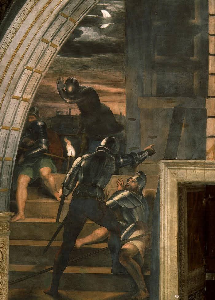 RamellaUgo's tweet image. Raffaello Sanzio. Liberazione di San Pietro 4 immagini vedere singolarmente
