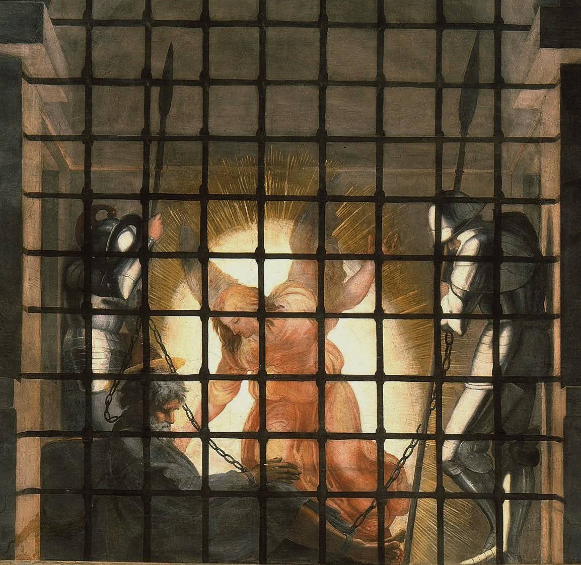 RamellaUgo's tweet image. Raffaello Sanzio. Liberazione di San Pietro 4 immagini vedere singolarmente