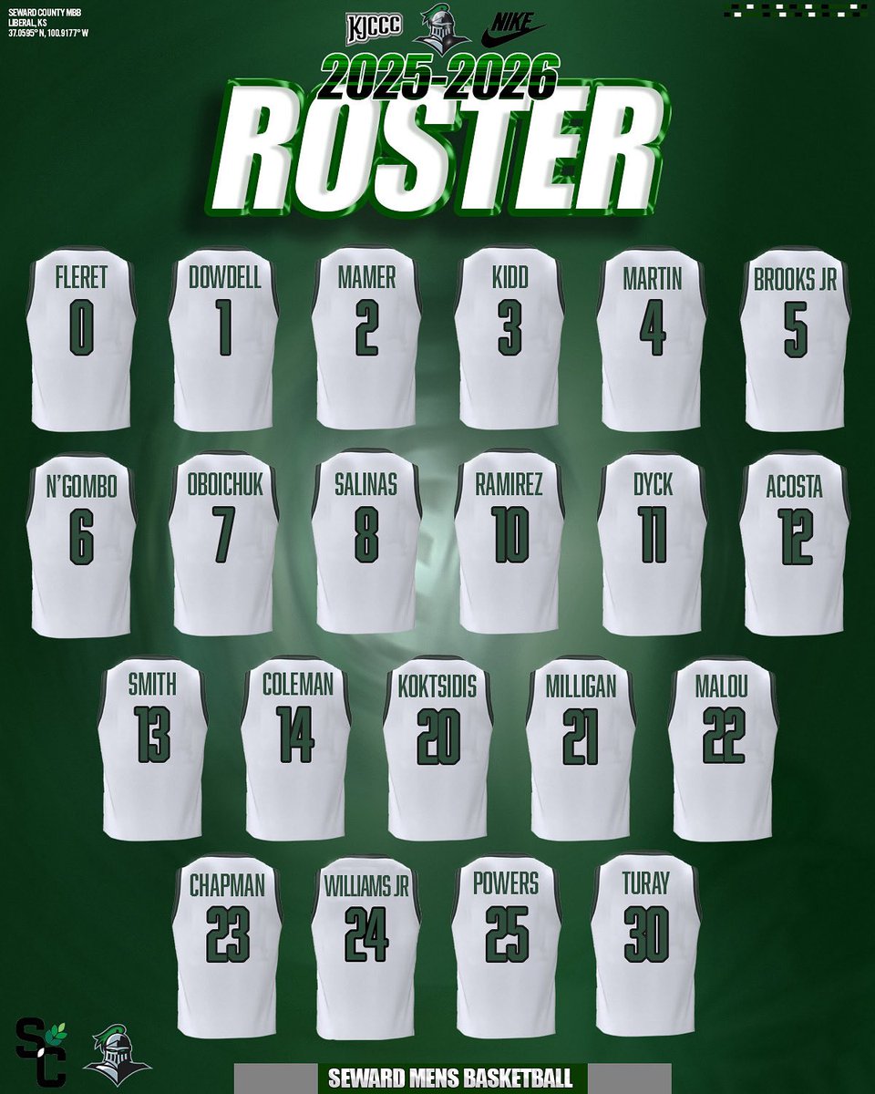 Seward_Hoops's tweet image. 21 days until move in day. 21 guys locked in.
#GoSaints #GoodToBeGreen ⚔️