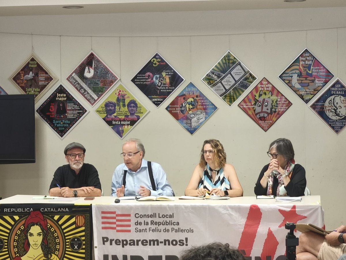 ConsellRep's tweet image. 📸 El president @JordiDomingoGM es va trobar l'altre dia a Sant Feliu de Pallerols amb representants dels Consells Locals de les comarques gironines.
Entre tots treballem amb determinació per enfortir el Consell i portar-lo al seu màxim potencial: esdevenir l’embrió de la futura…