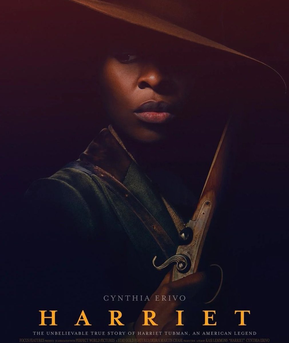 thiagobarata87's tweet image. A sessão dupla perfeita na Netflix hoje é essa: "Harriet" e "A Cor Púrpura". Dois belos filmes que não ganharam o merecido reconhecimento.
