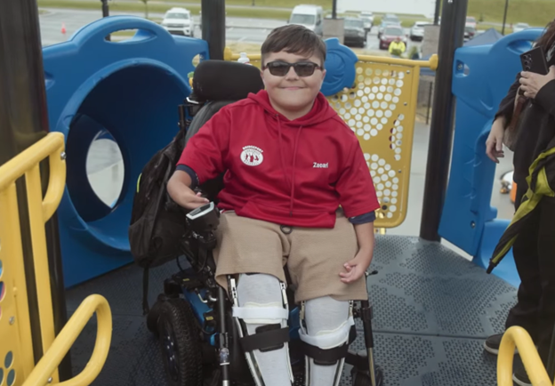 connectBP's tweet image. VIDEO: Need a smile? If so, watch this video on city's new inclusive playground that will make you do just that. bit.ly/4m3iw84