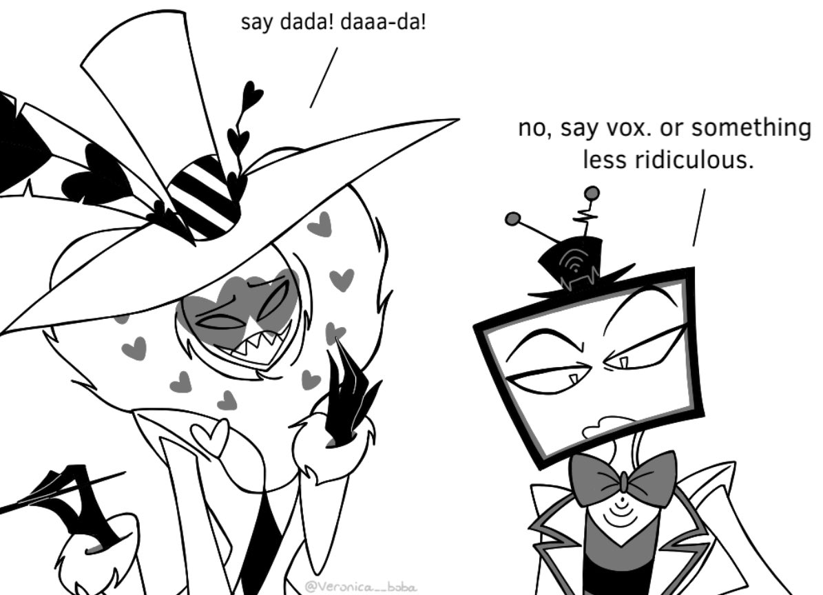 veronica__boba's tweet image. dads
#StaticMoth #voxhazbinhotel #valentinohazbinhotel #vaxhazbinhotel #VoxVal