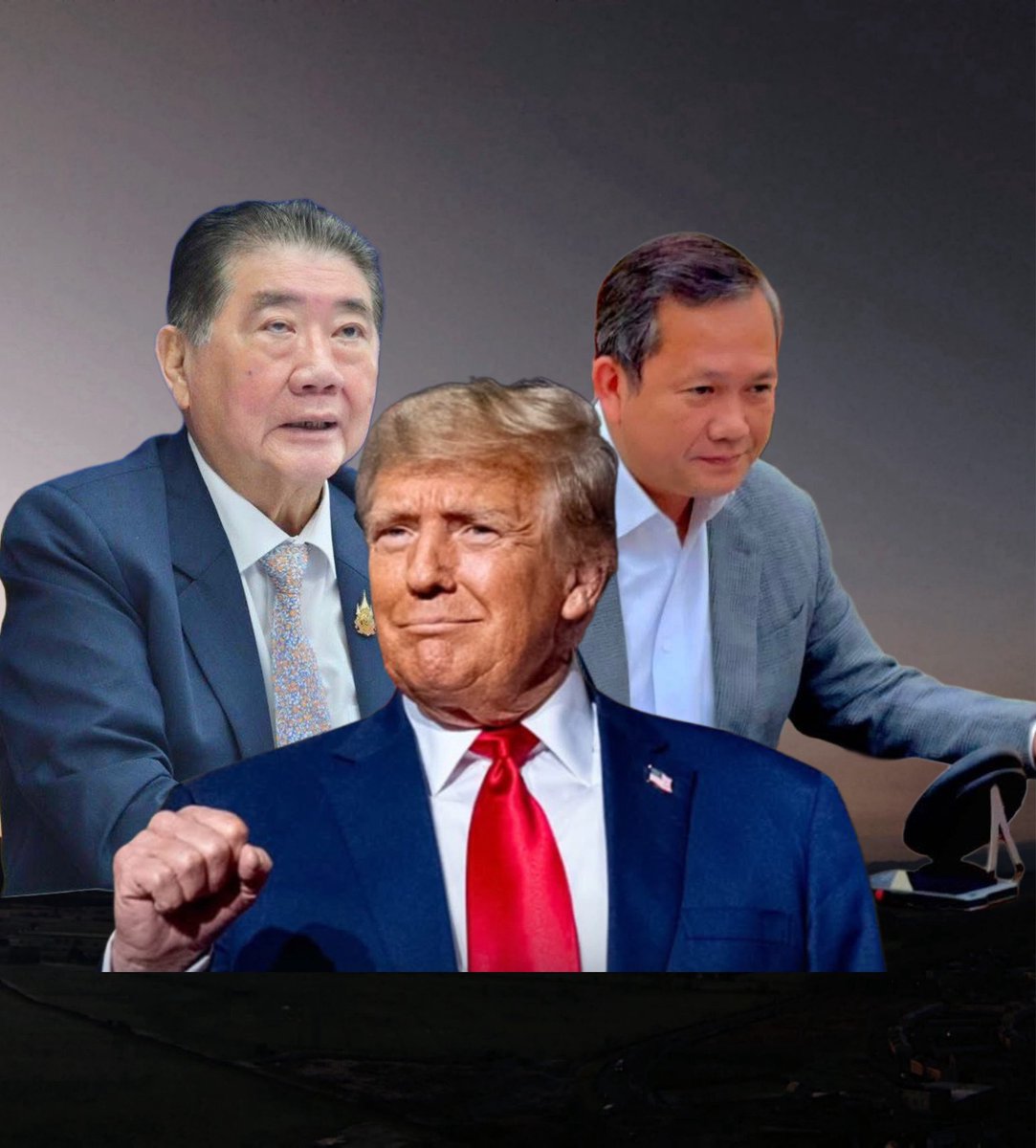 WassanaNanuam's tweet image. หยุดยิงทันที!
“ภูมิธรรม-ฮุนมาเน็ต”หลังเทียงคืน เผยคุย Trumpแล้ว ตกลงหยุดยิงทันที
“บิ๊กอ้วน”เสนอ “ทรัมป์”
ต้องการเห็นความตั้งใจจริงของฝ่ายกัมพูชา จัดหารือแบบทวิภาคีโดยเร็วที่สุด
“ฮุนมาเนต”พร้อมหยุดยิง แบบไม่มีเงื่อนไข
เผย ให้รมว.กต.ไทย-เขมร-สหรัฐฯนัดคุย
facebook.com/share/p/19gJ8g…