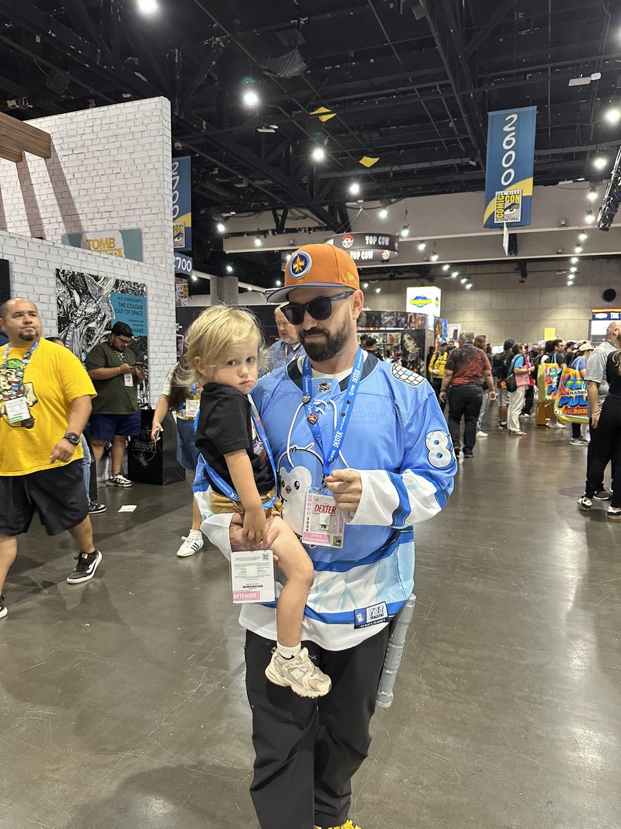PudgyPartners's tweet image. And I got to bring my son for his first Comicon