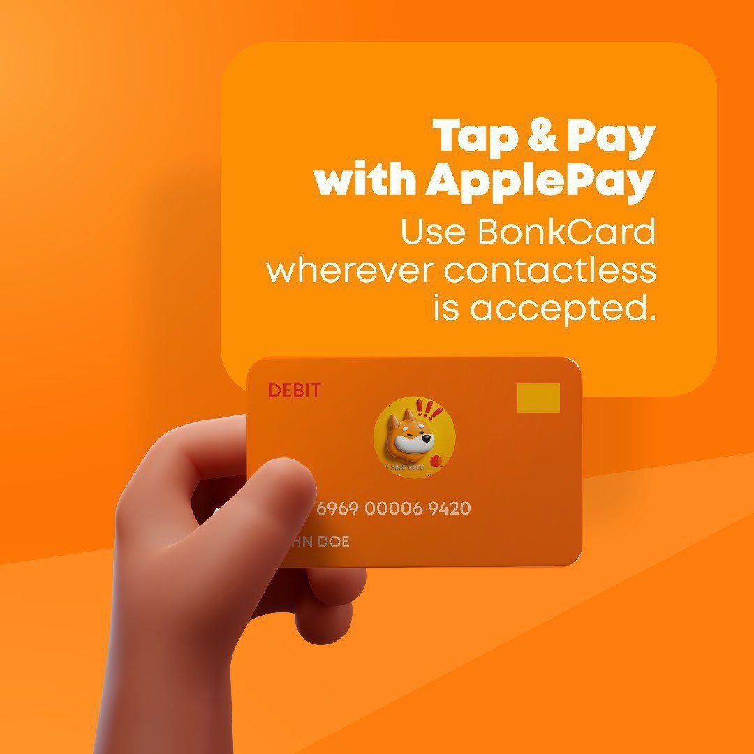 jayxbt2012's tweet image. Giving away $200 thanks to @BonkPaySolana
Bonkpay is a super cool no-kyc borderless card that works everywhere and gives 2,5% cash back
To win:
- Follow me & bonkpay
- Comment with the word bonkpay
- Tag 2 frens
- Retweet
2 winners announced in 36 hours
💰🤑