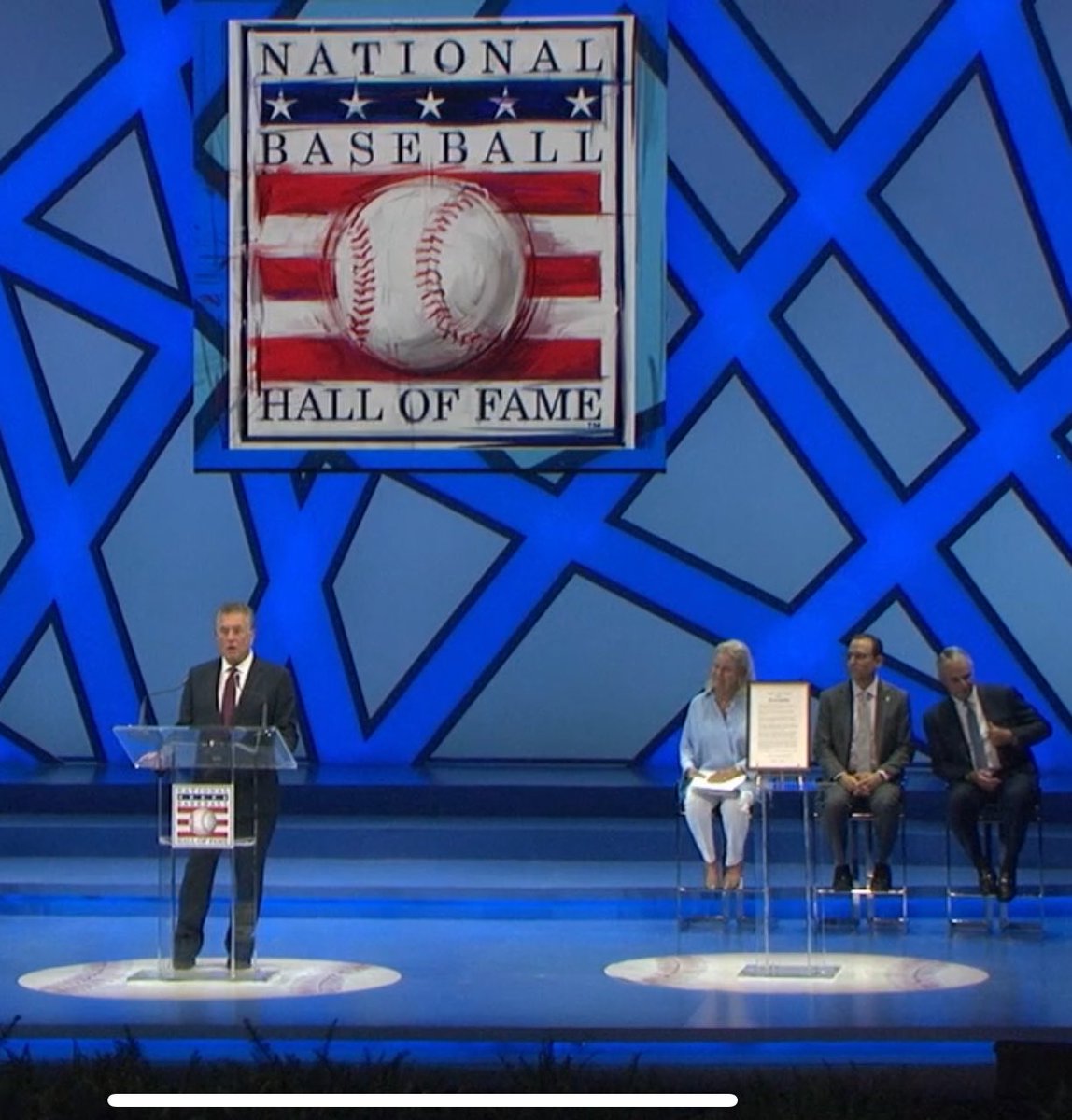 AndreaThome's tweet image. Tom Hamilton is in the Baseball Hall of Fame. Right where he belongs. ❤️⚾️