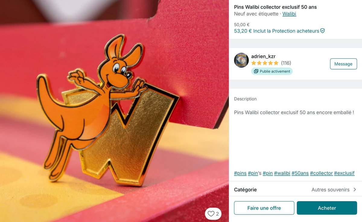 BorisBnp's tweet image. J’hésite à lui proposer 150€ , ça vaut bien ça .
Par contre il indique encore emballé mais sur la photo il est déballé . #fraude #walibi