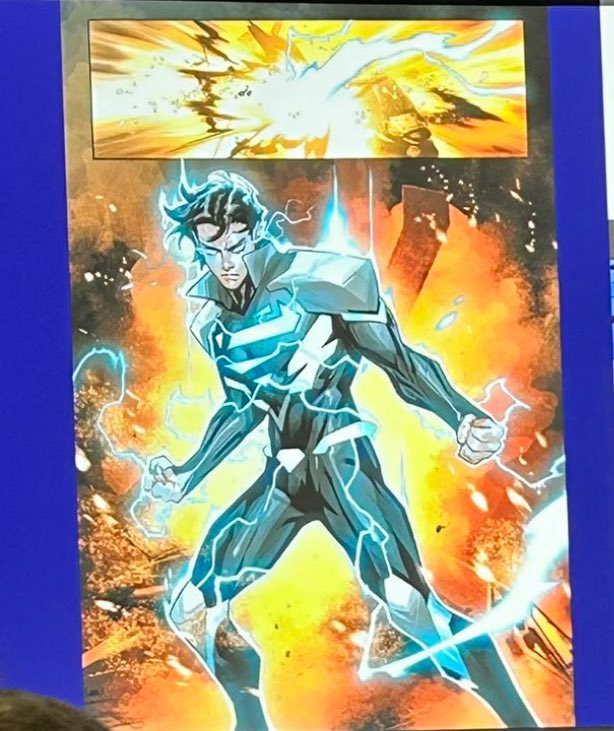 VegetaIV's tweet image. Dan Slott's writing might just be perfect for Jon Kent.
A messy Superman just like his messy Spider-Man? It'll be the most interesting Jon's been as Big Blue! Sign me up‼️