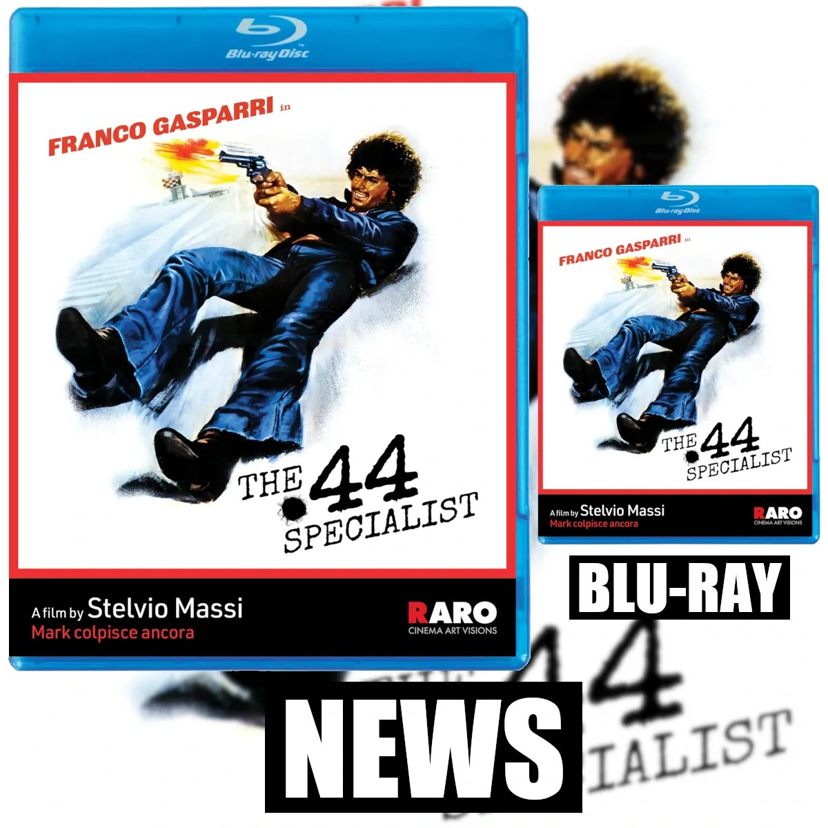 mightychroma's tweet image. 🎬 "The .44 Specialist" hits Blu-ray Sep 30 from Raro Video!👮♂️🇮🇹
Stelvio Massi's thriller follows Franco Gasparri - an undercover cop tasked with infiltrating a radical group.
With New Commentary by a Film Historian + more info TBA
Pre-Order!
bit.ly/40Bvq4Y
#Movies