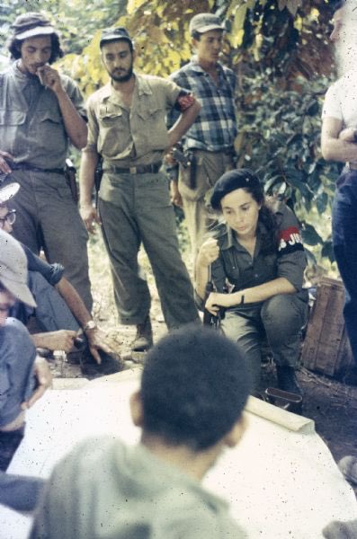 sovietwithsazon's tweet image. On the anniversary of El Moncada, the genesis of the Cuban Revolution, I’m thinking of the Comandante Women who, though often left unsung, led and coordinated warfare strategy, safehouse networks, the Granma landing, and political education. Celia, Melba, Haydee, Vilma, presente!