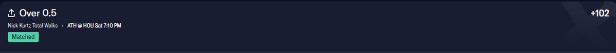 TopCheddarPicks's tweet image. Nick Kurtz OVER 0.5 Walks (+102 on @PlayProphetX) ⚾️🚶♀️
⭐️Code CHEDDAR to sign up and get $200 back across your first month in bonus cash.
After yesterday, surely the Astros try and pitch around him. Not including the scare factor, Kurtz leads the As in BB% vs RHP and Hunter…