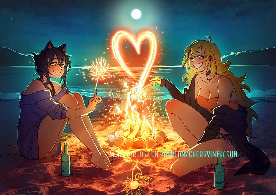 summer Bees ⭐️

#RWBY #bumbleby #Bumblebee #YangXiaoLong #BlakeBelladonna #RWBYfanart #yuri #百合 #sapphic