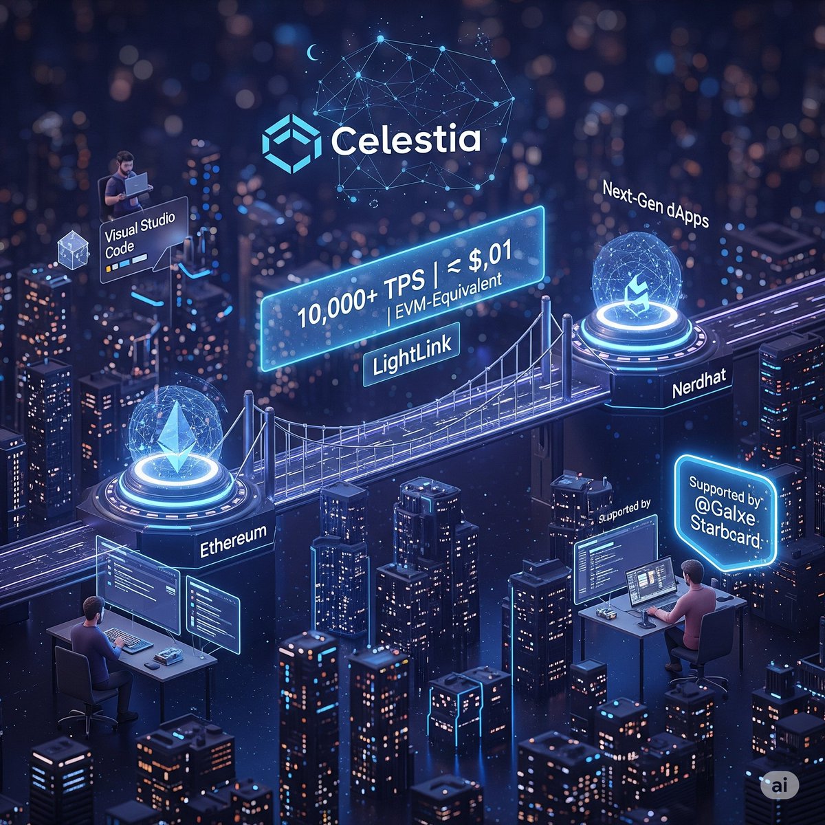 OGA_NASER (@oga_naser) on Twitter photo GN to the visionaries shaping Web3. GN to the $LL believers and bold traders.
Here’s a powerful glimpse into what <a href="/LightLinkChain/">LightLink ⛓️</a> is truly unlocking.
Tech Stack & EVM Equivalence: LightLink is a fully EVM-equivalent chain built on a proprietary stack and powered by Celestia GN to the visionaries shaping Web3. GN to the $LL believers and bold traders.
Here’s a powerful glimpse into what <a href="/LightLinkChain/">LightLink ⛓️</a> is truly unlocking.
Tech Stack & EVM Equivalence: LightLink is a fully EVM-equivalent chain built on a proprietary stack and powered by Celestia