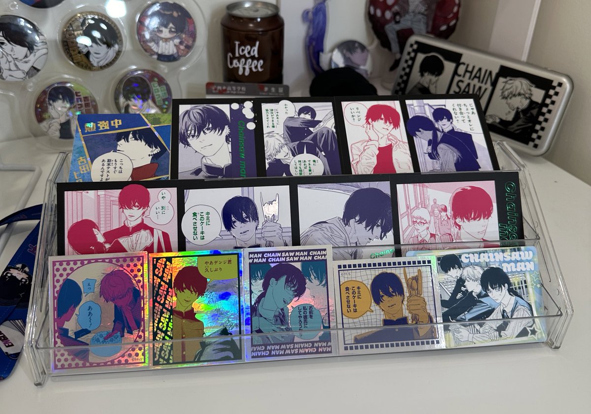 octoshida's tweet image. I have to buy more stuff to organize all his merch but this looks pretty