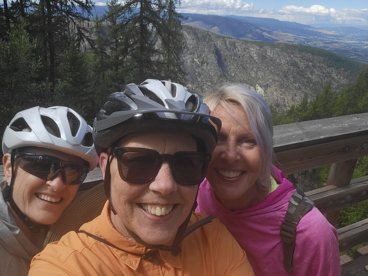 grayjaynine's tweet image. Wknd in the Okanagan, cycling the trestle bridges. Beautiful!
