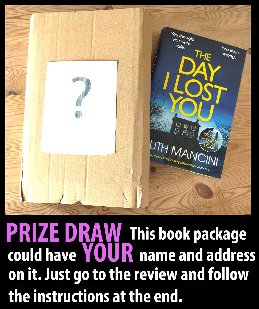 Fully Booked🇮🇱🏴 (@maliceafore) on Twitter photo On the shelves today, from author <a href="/RuthMancini1/">Ruth Mancini</a> and <a href="/centurybooksuk/">Century Publishing</a> a domestic thriller that presents readers with an ‘impossible’ conundrum. The solution is both fiendish and elegant. If you want to win a copy of The Day I Lost You, go to the review and follow the instructions On the shelves today, from author <a href="/RuthMancini1/">Ruth Mancini</a> and <a href="/centurybooksuk/">Century Publishing</a> a domestic thriller that presents readers with an ‘impossible’ conundrum. The solution is both fiendish and elegant. If you want to win a copy of The Day I Lost You, go to the review and follow the instructions