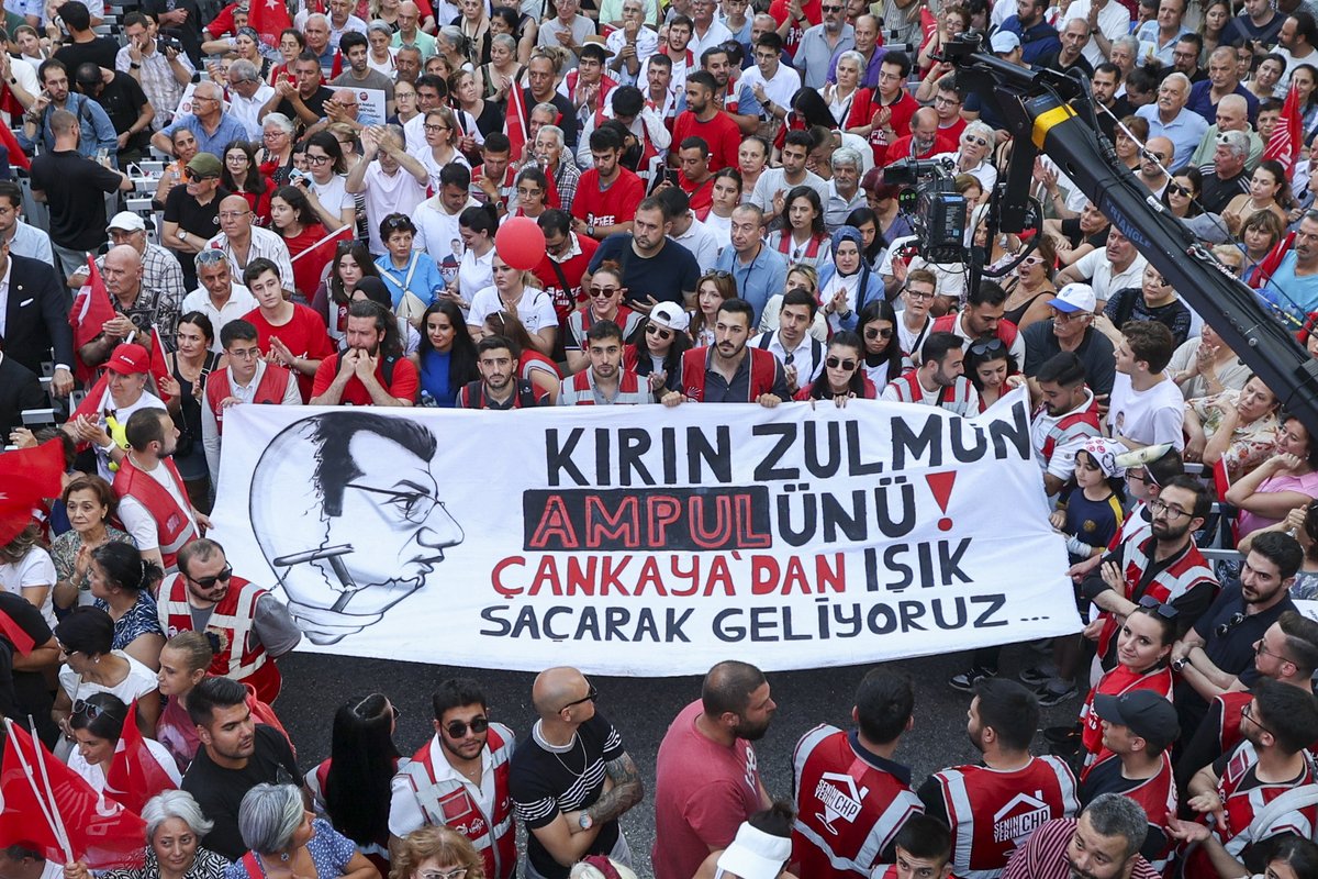 yurttastv1's tweet image. CHP&apos;nin Cumhurbaşkanlığı Aday Ofisi’nin açılışından renkli kareler