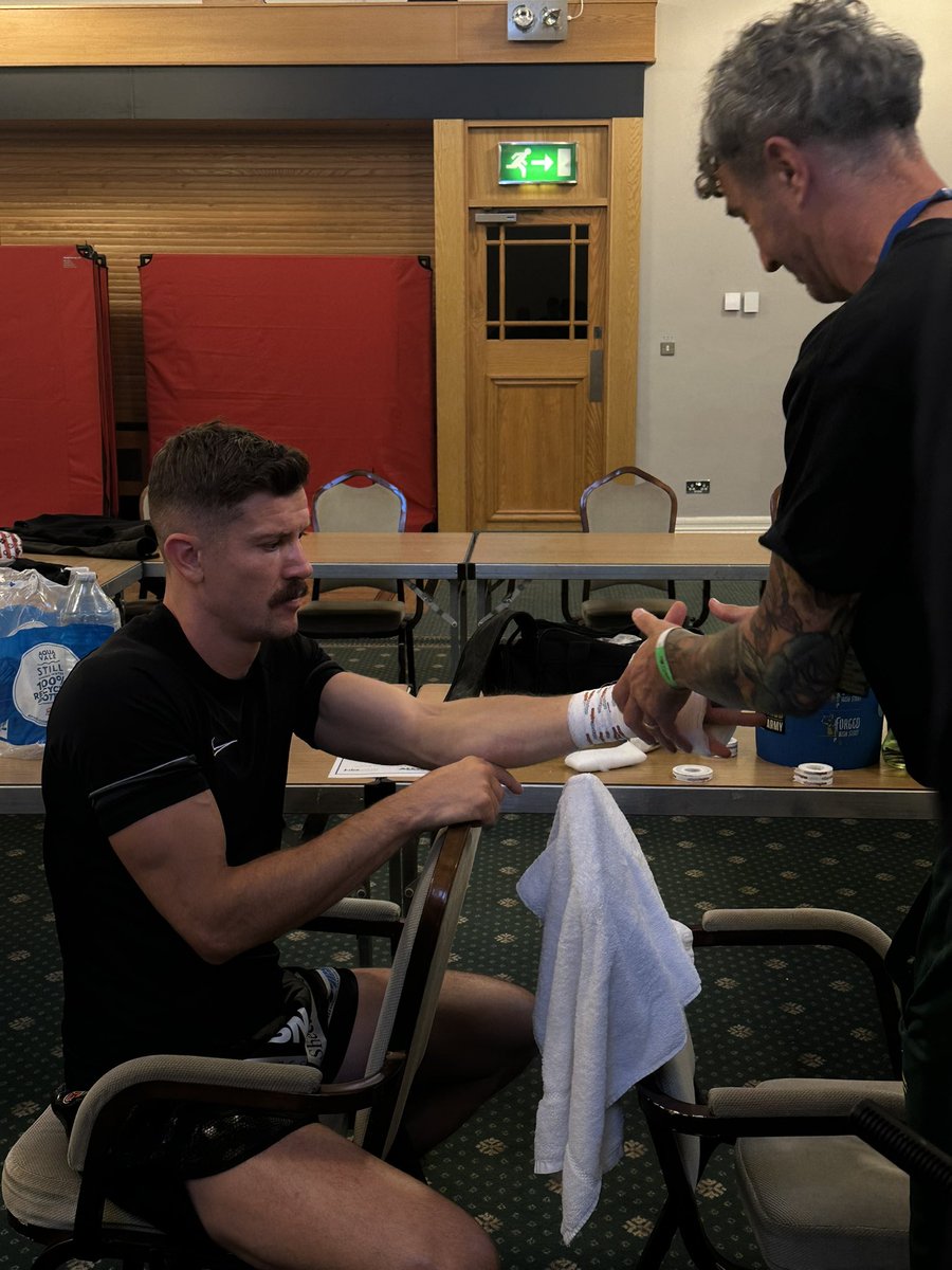 PREMManagement's tweet image. The stage is set.
Tonight, Nathan Heaney’s return to the Kings Hall.
#TeamPREM
