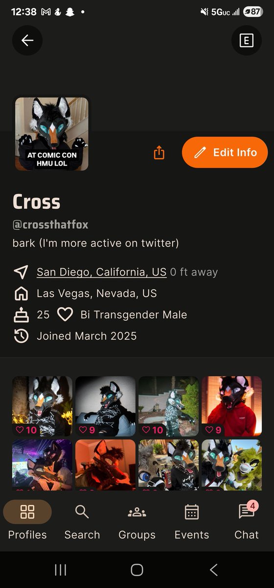 crossthatfox's tweet image. how to find furries at non-furry events lmao