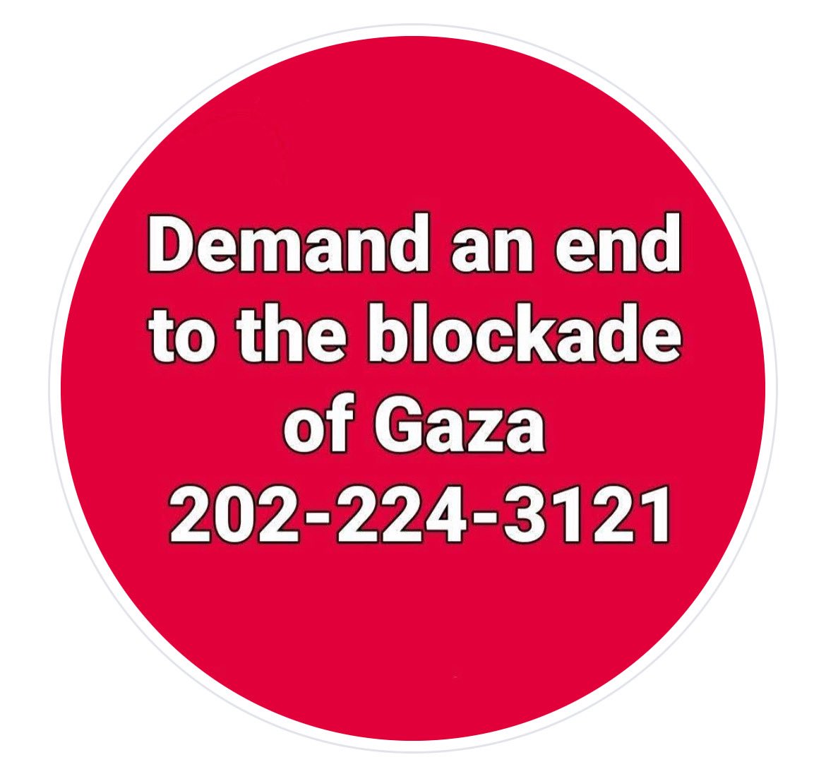 Not much we can do, but this easy.

The operator picks up and directs you to your state senator where you can leave a message demanding cuts to their support or inaction against the evil occupation