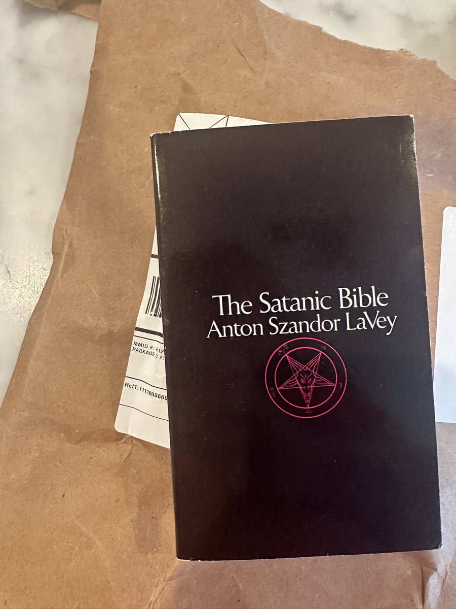 LLWWatch's tweet image. What a coincidence. Days after I post about certain Loudoun Love Warriors’ affinity for the Satanic Temple, this is delivered to my home.