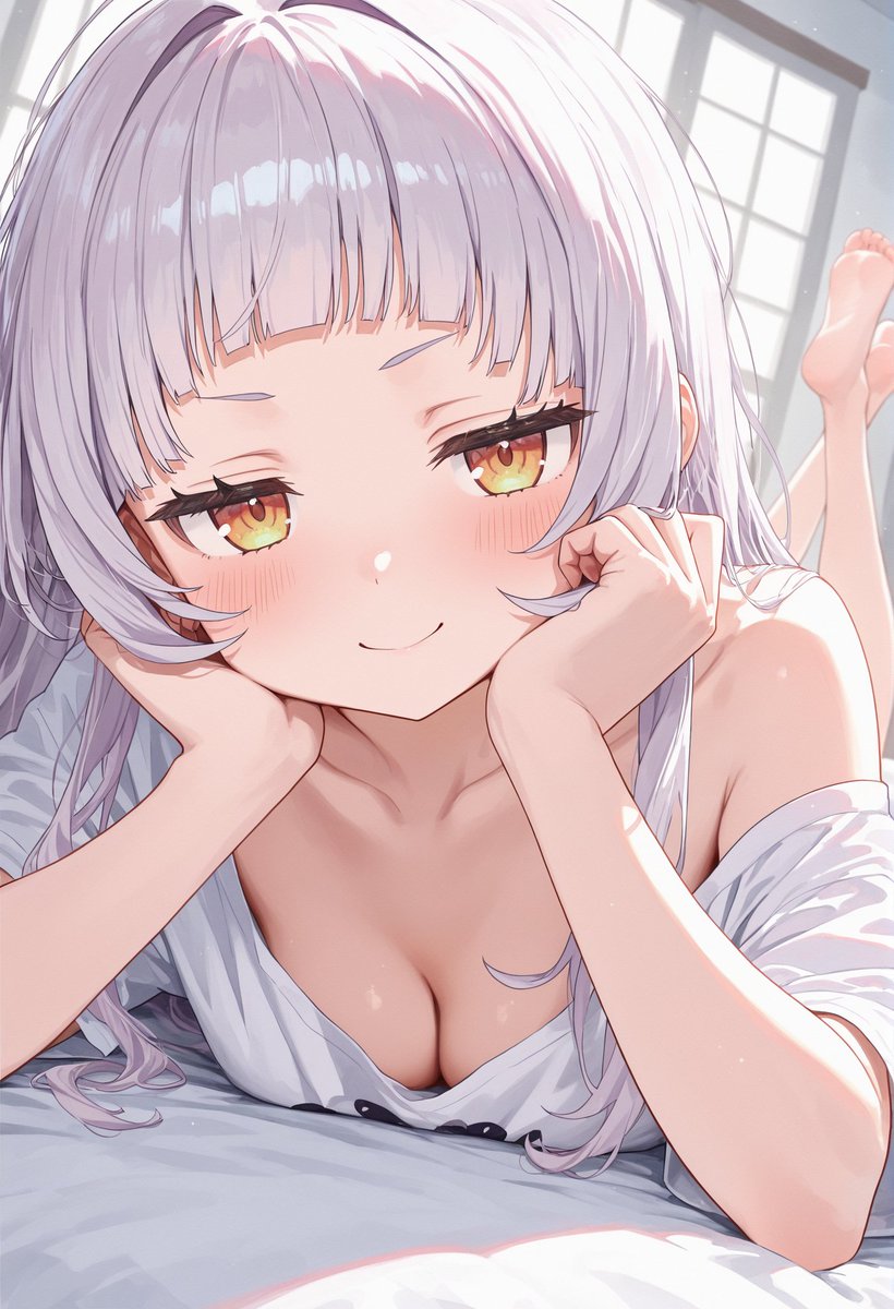 SekAI_AIart's tweet image. おはしお～びっくりしているけど怖い夢でも見た？ｗ